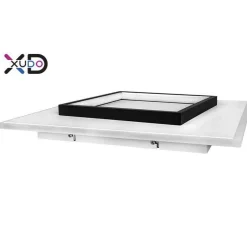 Plafon LED 32W 40x40cm 4000K czarny (XD-LA126) - Xudo