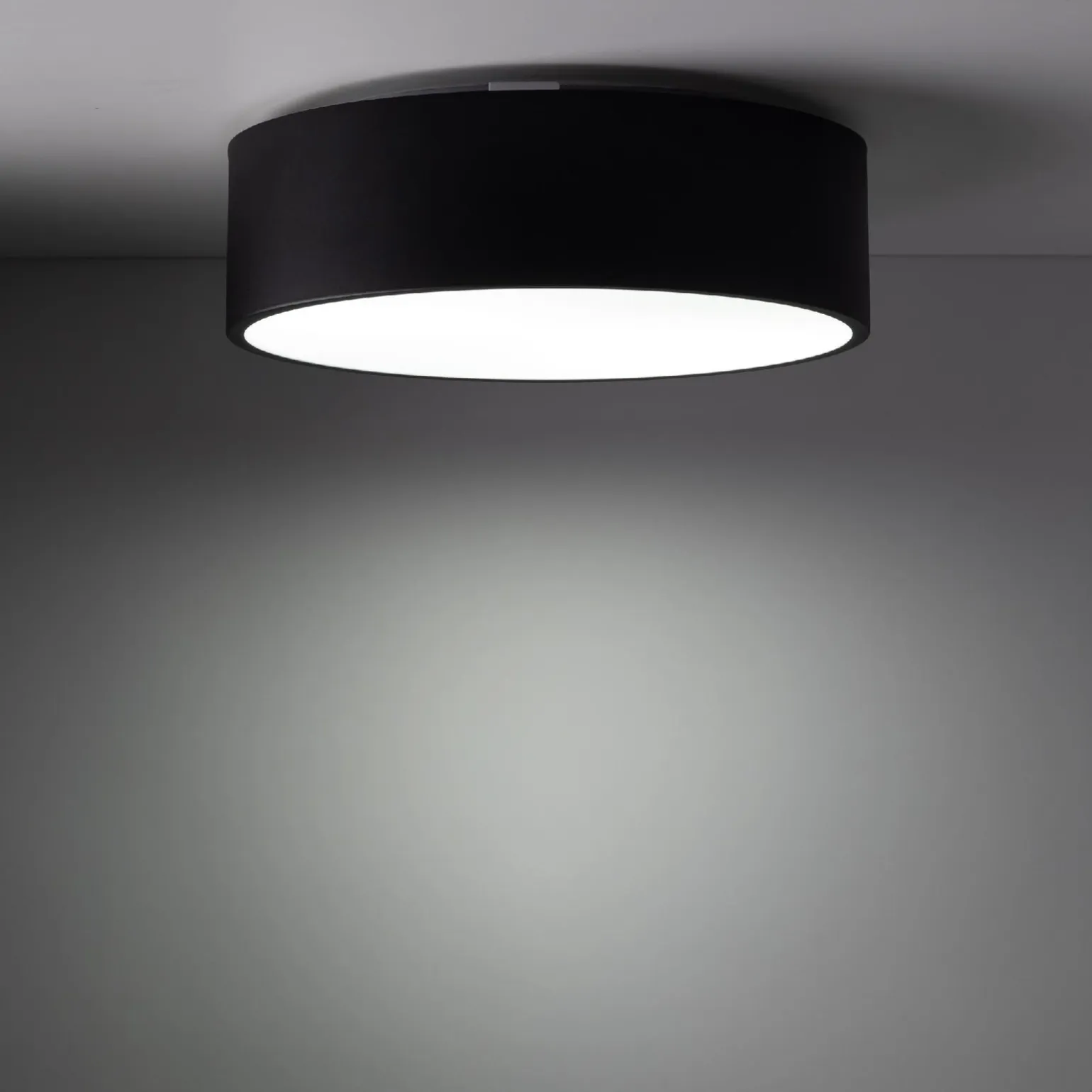 Plafon LIVO BLACK M 3XE27 IP54 (10986) - TK Lighting
