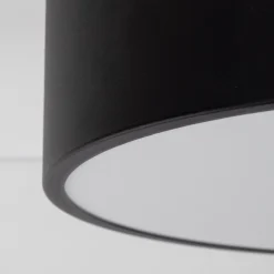 Plafon LIVO BLACK M 3XE27 IP54 (10986) - TK Lighting