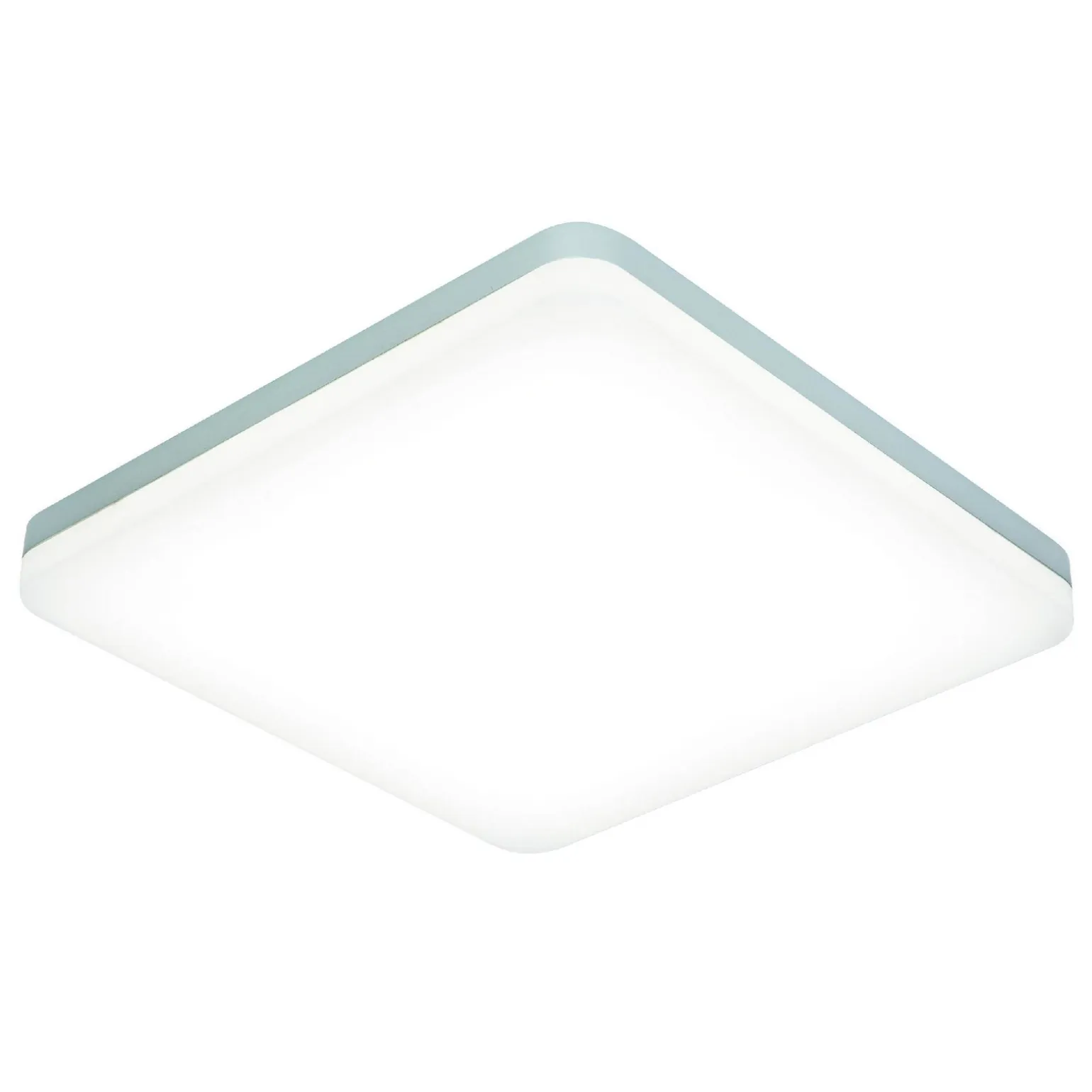 Plafon Noble 300mm square flush IP44 22W (54487) - Saxby