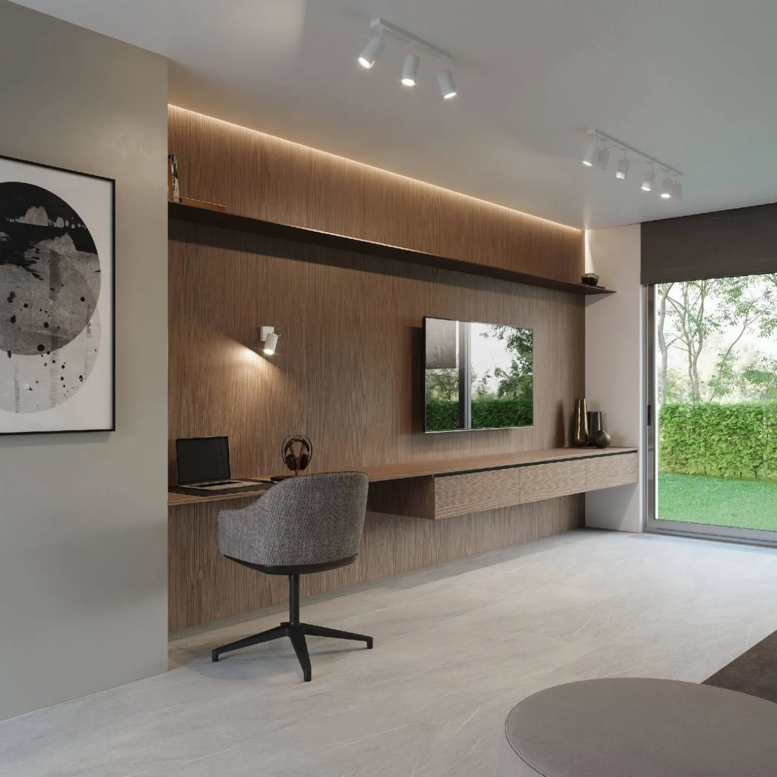 Plafon RING 4 biały (SL.0090) - Sollux