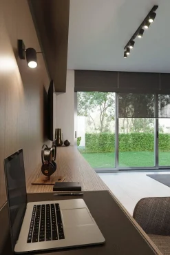 Plafon RING 4 czarny (SL.0094) - Sollux