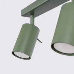 Plafon RING 3L zielony oliwkowy (SL.1502) - Sollux Lighting