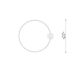 Plafon RIO 78 beżowy LED 4000K (TH.371) - Thoro Lighting