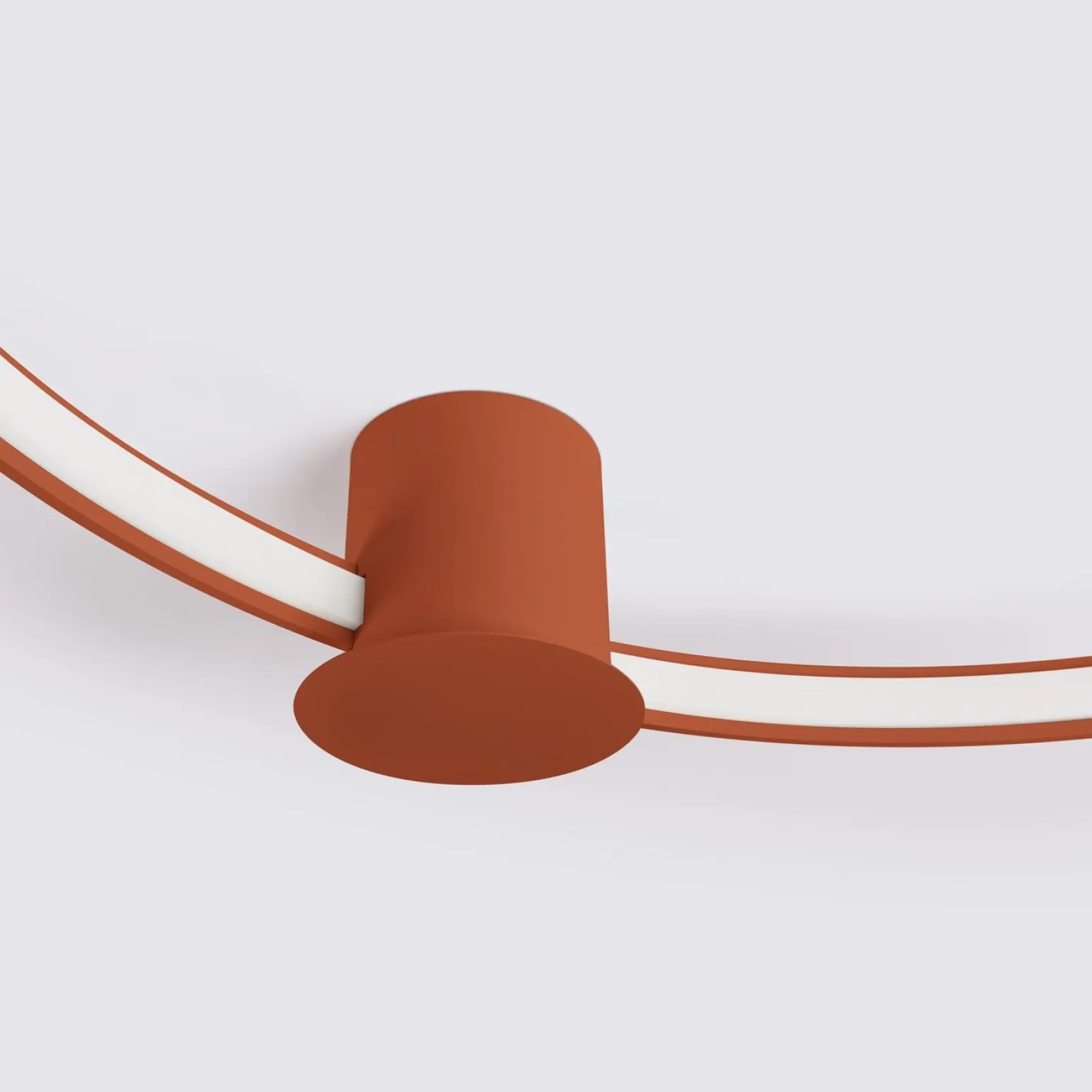 Plafon RIO 55 ochra czerwona LED 3000K (TH.411) - Thoro Lighting