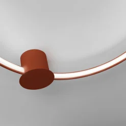 Plafon RIO 110 ochra czerwona LED 4000K (TH.416) - Thoro Lighting