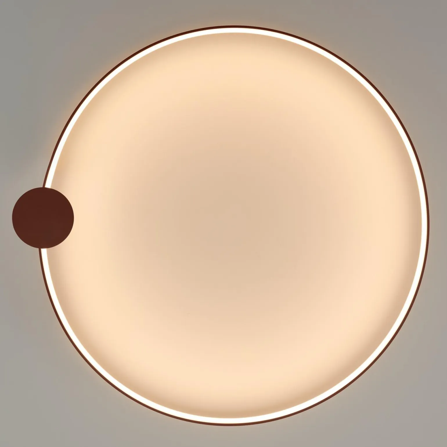 Plafon RIO 110 ochra czerwona LED 3000K (TH.413) - Thoro Lighting