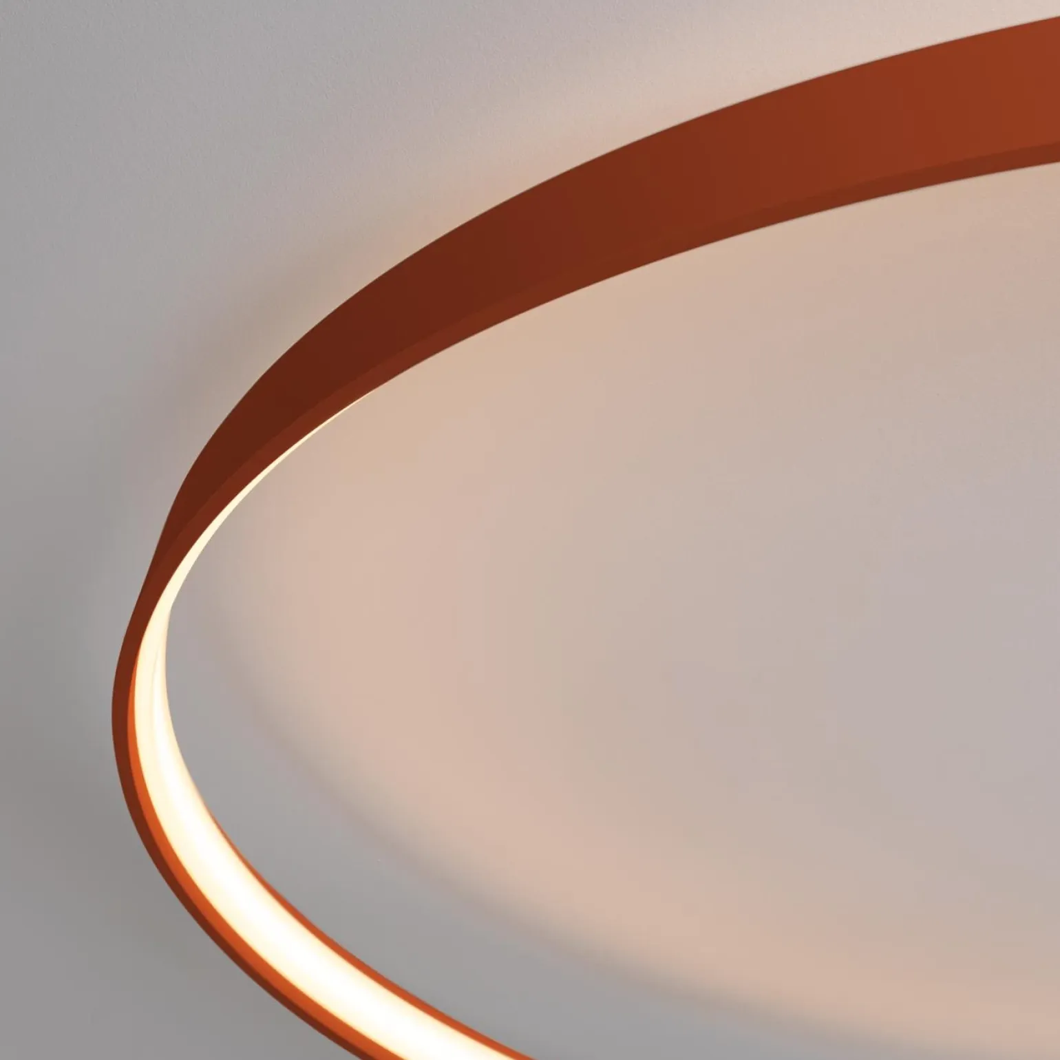 Plafon RIO 110 ochra czerwona LED 3000K (TH.413) - Thoro Lighting