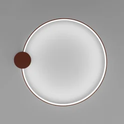 Plafon RIO 78 ochra czerwona LED 4000K (TH.415) - Thoro Lighting