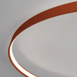 Plafon RIO 78 ochra czerwona LED 4000K (TH.415) - Thoro Lighting