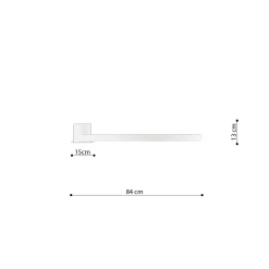 Plafon RIO 78 ochra czerwona LED 4000K (TH.415) - Thoro Lighting