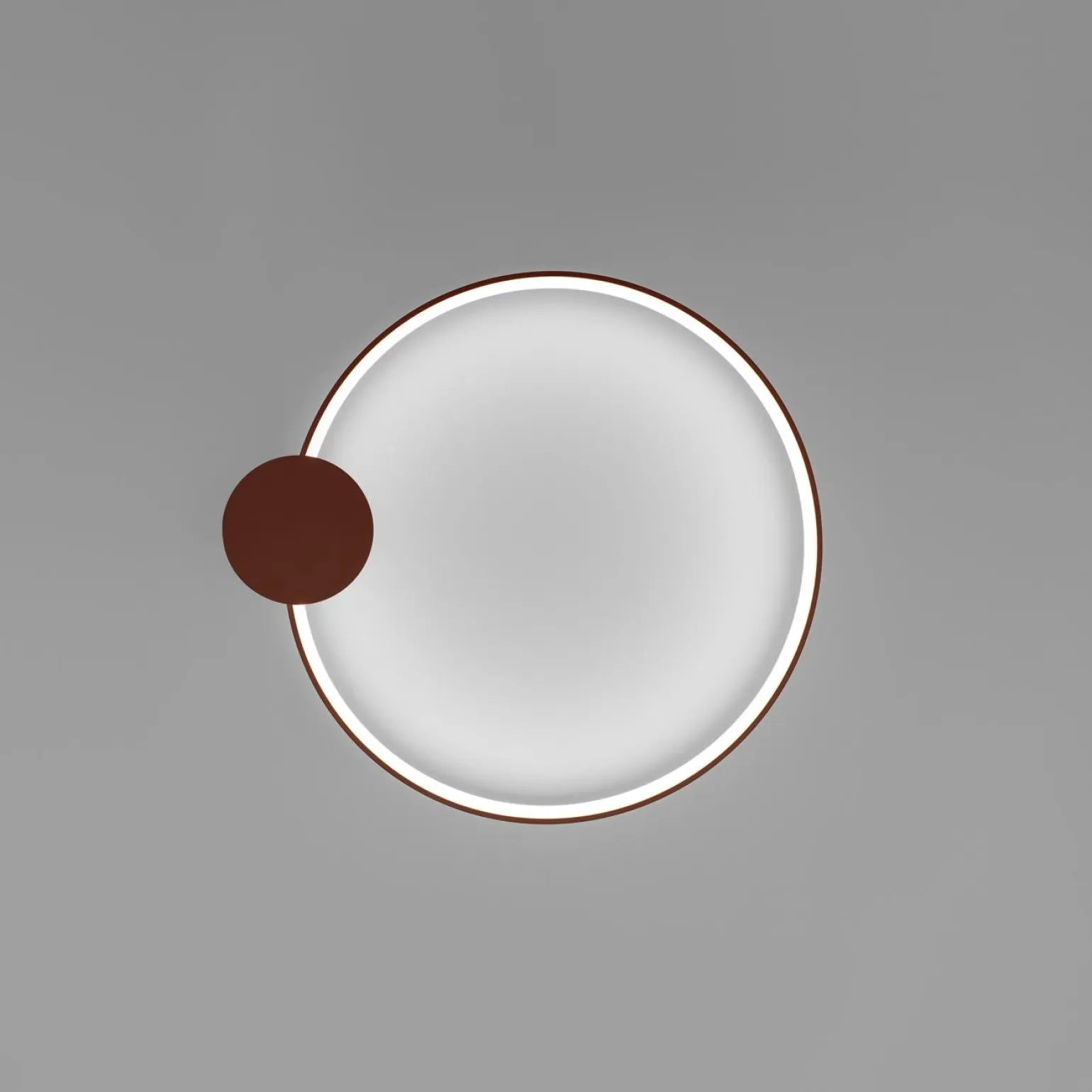 Plafon RIO 55 ochra czerwona LED 4000K (TH.414) - Thoro Lighting