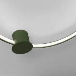 Plafon RIO 55 zielony oliwkowy LED 4000K (TH.392) - Thoro Lighting