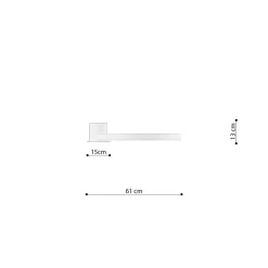 Plafon RIO 55 zielony oliwkowy LED 4000K (TH.392) - Thoro Lighting