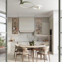 Plafon RIO 110 zielony oliwkowy LED 3000K (TH.391) - Thoro Lighting