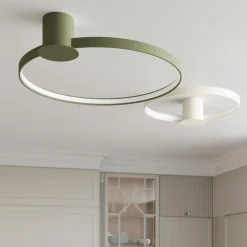 Plafon RIO 78 zielony oliwkowy LED 3000K (TH.390) - Thoro Lighting