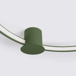 Plafon RIO 78 zielony oliwkowy LED 3000K (TH.390) - Thoro Lighting