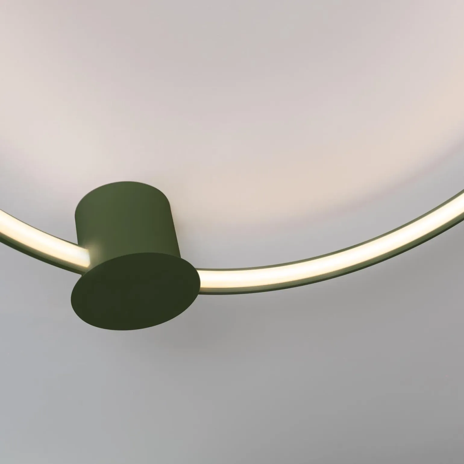 Plafon RIO 78 zielony oliwkowy LED 3000K (TH.390) - Thoro Lighting