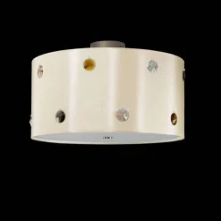 Plafon RONDO CRISTAL czarny (67241 Ramko)