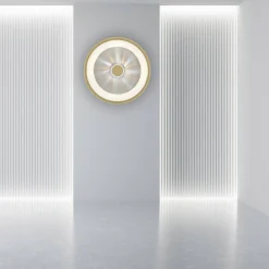 Plafon VERTIGO ceiling light brass matt body (14384-60) - Paul Neuhaus