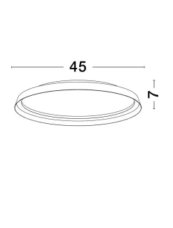 Plafon wewnętrzny BATALLAS (LE44652) - Luces Exclusivas