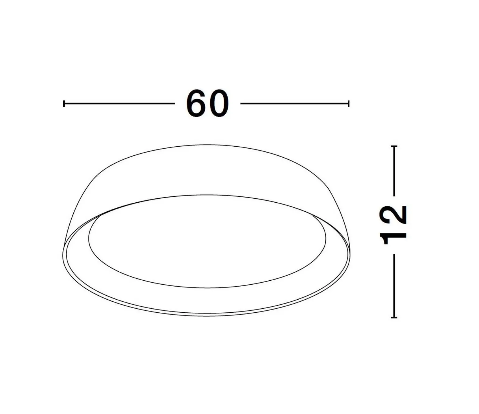 Plafon wewnętrzny CARACOLLO (LE44812) - Luces Exclusivas