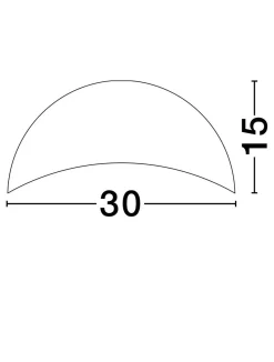 Plafon wewnętrzny GUANIPA (LE44896) - Luces Exclusivas