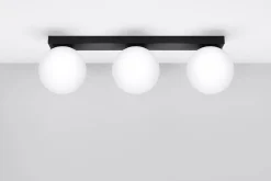 Plafon YOLI 3 czarny (SL.1153) - Sollux