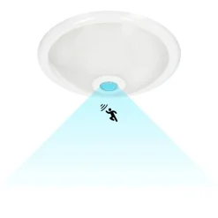 Plafon z czujnikiem ruchu Mario 2xE27 PIR (EKP9911) - Eko-Light