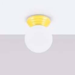 Plafon ZORI żółty IP44 (SL.1898) - Sollux Lighting