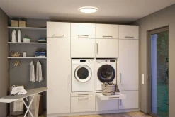 Plafoniera ATRIA SHINE LED Backlight z czujnikiem 22W okrągła 420mm 2300lm 4000K IP44 230V biały / tworzywo sztuczne (PL71185) - PAULMANN