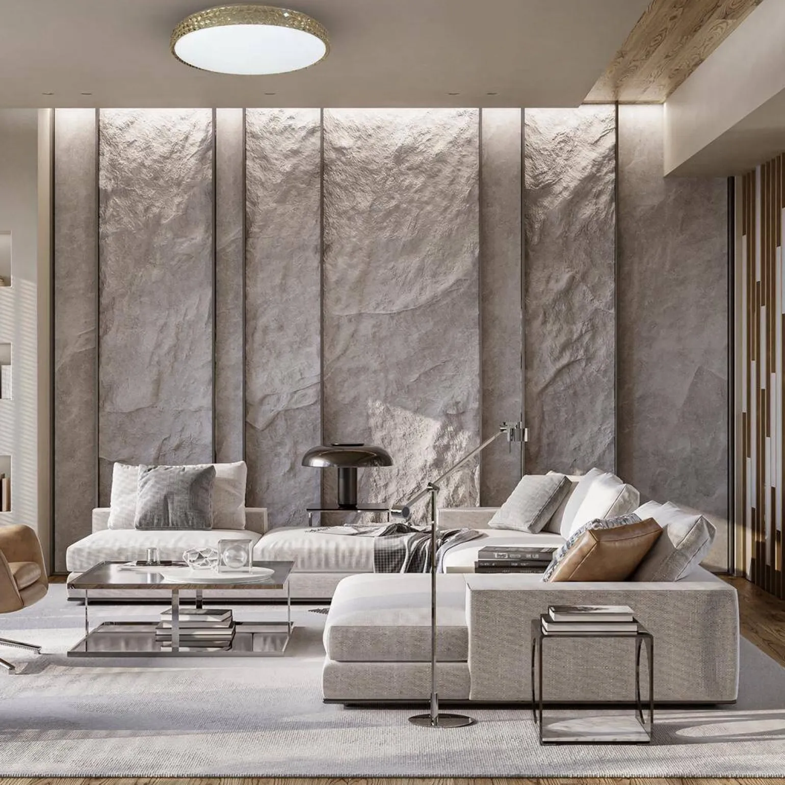 Plafoniera SHINY AMBER Ø49 cm (ML7448) - Milagro