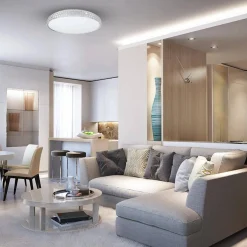 Plafoniera SHINY CLEAR Ø49 cm (ML8499) - Milagro