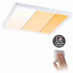 Plafoniera VariFit AREO LED DIM 16W 1400lm 2000-4000K 230x230mm IP44 230V biały matowy / tworzywo sztuczne (PL92994) - PAULMANN