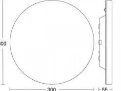 Plafoniera wewnętrzna IP 40 z czujnikiem ruchu i zmierzchu LED RS PRO R10 BASIC SC WW (ST067816) - STEINEL