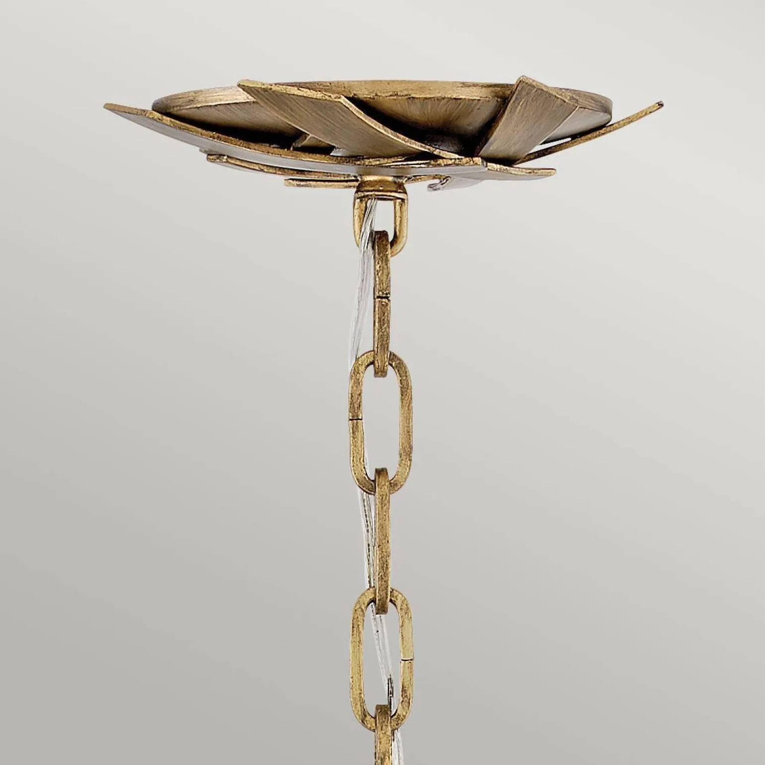 Podłużna lampa wisząca Vida - 13 źródeł światła (QN-VIDA-13P-W) - Quintiesse