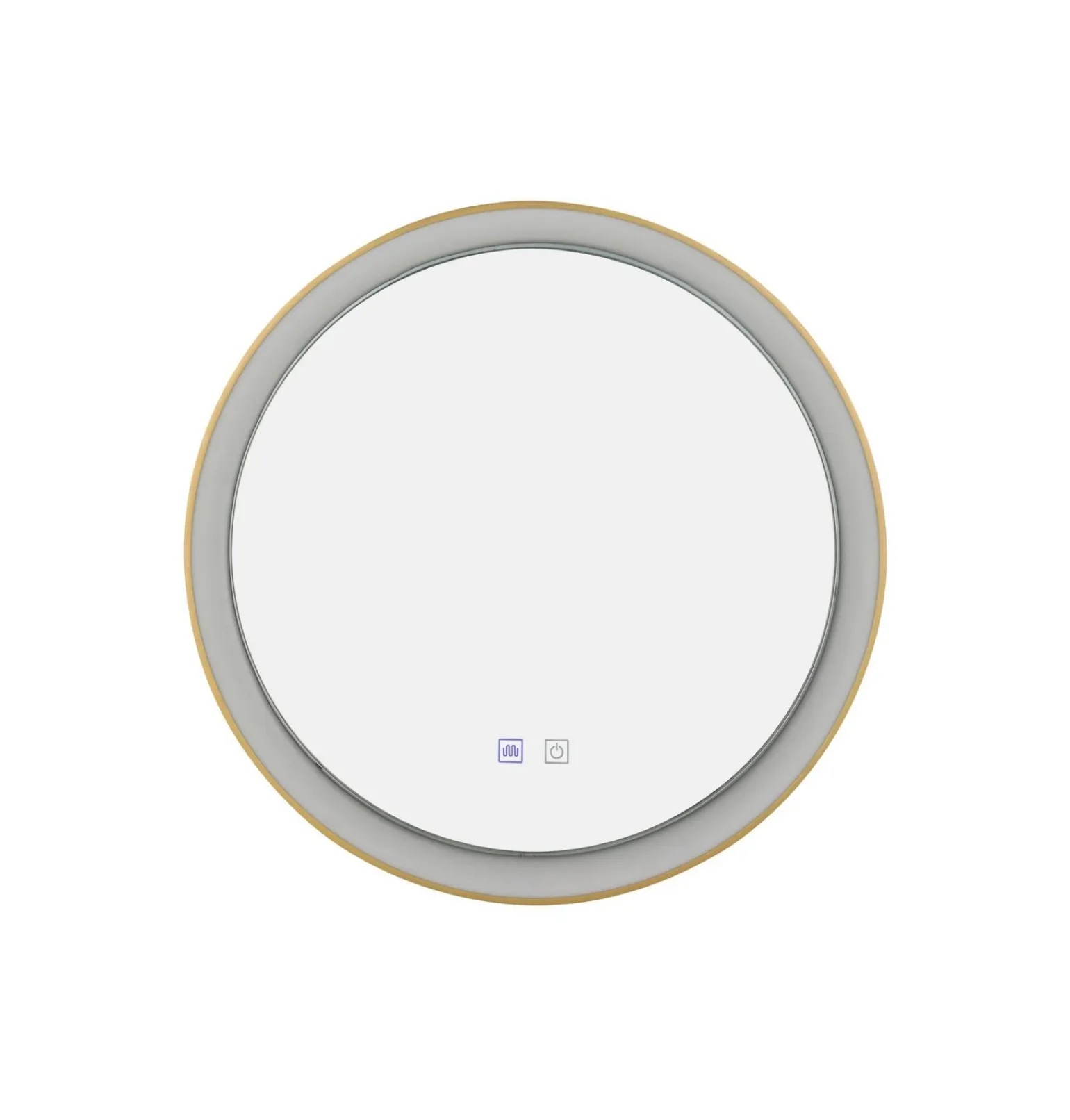 Podświetlane i podgrzewane lustro SERGIO MIRROR 60 HEATED CCT SWITCH Złoty (AZ5820) - Azzardo