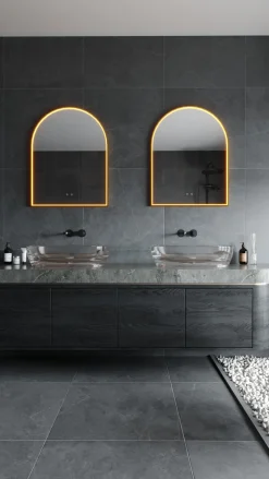 Podświetlane,ściemnialne lustro MAXLIGHT W0386 MIRROR 70x90 cm