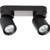 Pointa 2 spot czarny 2xGU10 (LP-6398/2WS BK) - Light Prestige