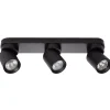 Pointa 3 spot czarny 3xGU10 (LP-6398/3WS BK) - Light Prestige