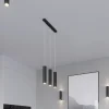 Potrójna Lampa wisząca LAGOS 3 czarny (SL.0329) - Sollux