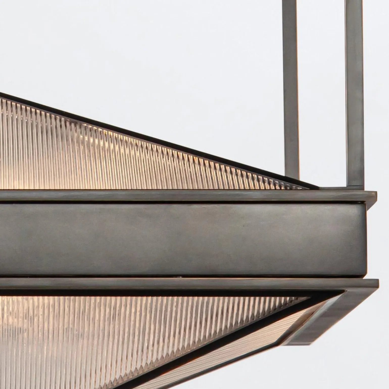 Półplafon Cairo - 4 źródła światła - Miejski brąz (QN-CAIRO-SF-UBZ-CR) - Quintiesse