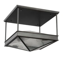 Półplafon Cairo - 4 źródła światła - Miejski brąz (QN-CAIRO-SF-UBZ-CR) - Quintiesse