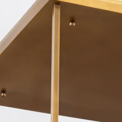 Półplafon Cairo - 4 źródła światła - Vintage mosiądz (QN-CAIRO-SF-VBS-CR) - Quintiesse