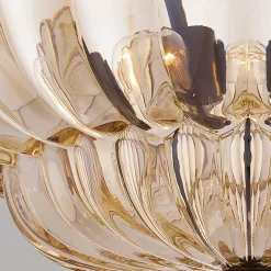 Półplafon Whitecap - 4 źródła światła - Kakaowy brąz (QZ-WHITECAP-SF-M) - Elstead Lighting