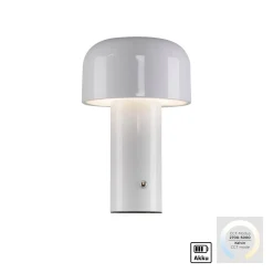 Przenośna, ładowalna lampa AGNES biała (19190-16) - Paul Neuhaus