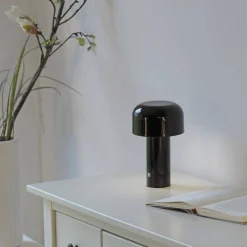 Przenośna, ładowalna lampa AGNES czarna (19190-18) - Paul Neuhaus