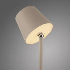 Przenośna, ładowana lampa stołowa BOTERIA PIASKOWY (19251-39) - Paul Neuhaus