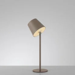 Przenośna, ładowana lampa stołowa BOTERIA PIASKOWY (19251-39) - Paul Neuhaus