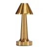 Przenośna lampa z dotykowym włącznikiem TAVOLO B złota 22 cm (ST-8127T/B GOLD) - Step into Design